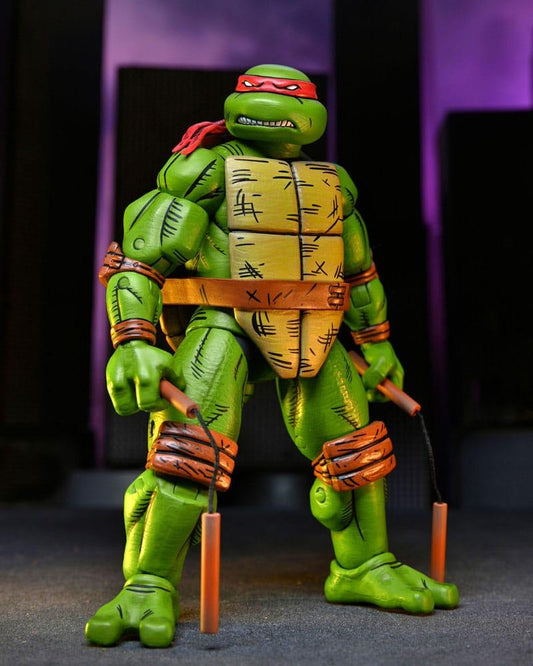 Précommande : LES TORTUES NINJA - Michelangelo (Mirage Comics) - Figurine 18cm