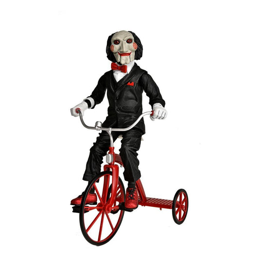 Précommande : SAW - Billy avec Tricycle - Figurine 30cm