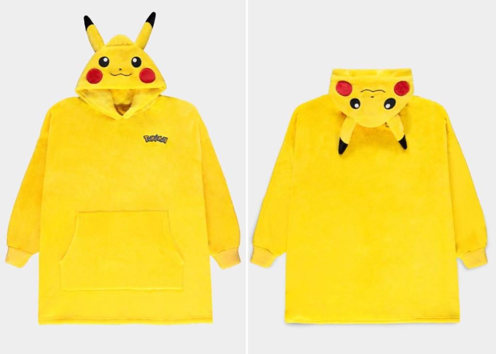 Précommande : POKEMON - Pikachu - Pull à Capuche Plaid Lounge - T2