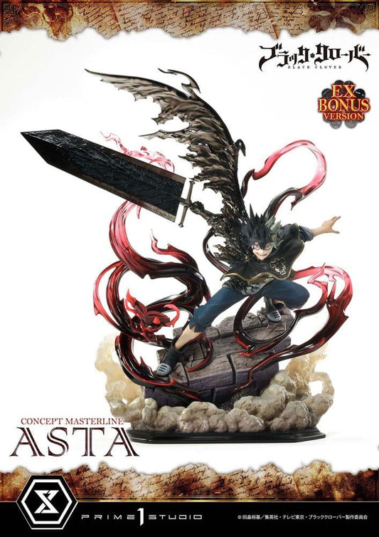 Précommande : BLACK CLOVER - Asta "Exclusive Bonus" - Statue Masterline Series 50cm