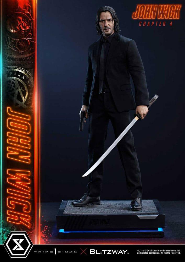 Précommande : JOHN WICK 4 - John Wick  -Statuette Premium Masterline Series 54cm