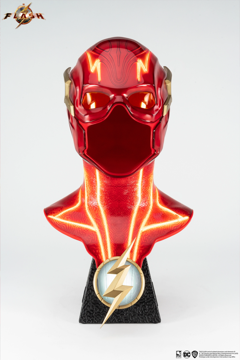 Précommande : THE FLASH - Masque Flash - Réplique 1/1 55cm