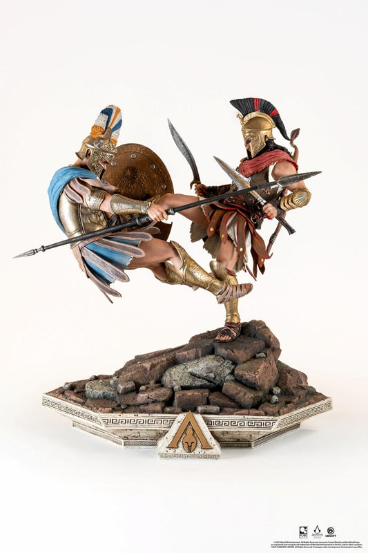 Précommande : ASSASSIN'S CREED - Alexios "Spartan Kick" - Statuette Diorama 1/6 40cm