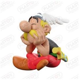Précommande : ASTERIX & OBELIX - Asterix assis - Tirelire PVC 15cm