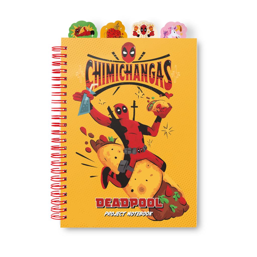 Précommande : DEADPOOL - Notebook + Intercalaires - Format A5