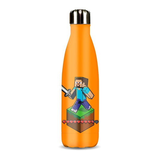 Précommande : MINECRAFT - Steve - Bouteille d'eau en Métal 600ml