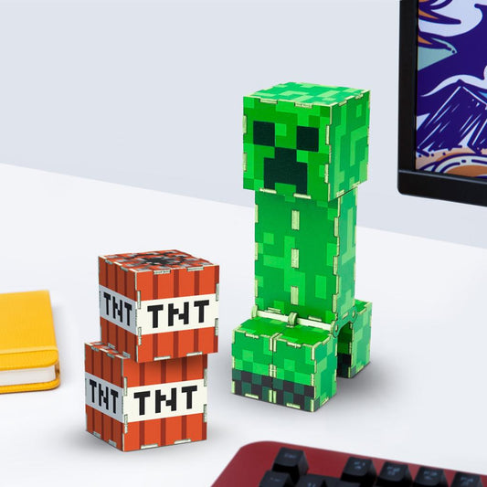 Précommande : MINECRAFT - Creeper & TNT - Kit de Construction