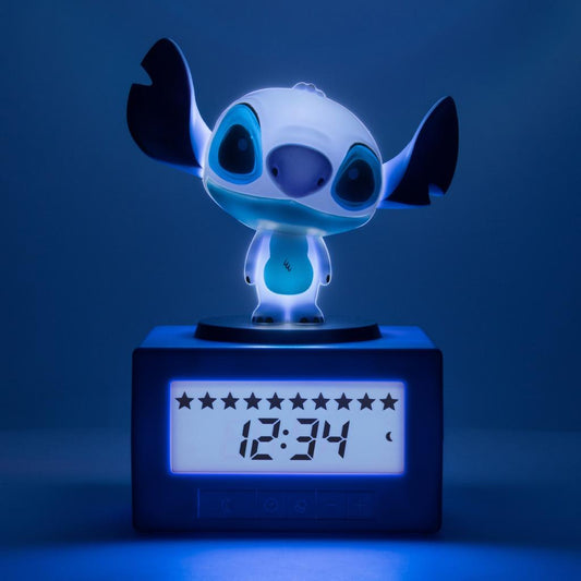 Précommande : STITCH - Réveil Lumineux Icon 12cm