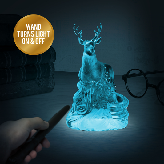 Précommande : HARRY POTTER - Lampe Patronus avec Télécommande Baguette