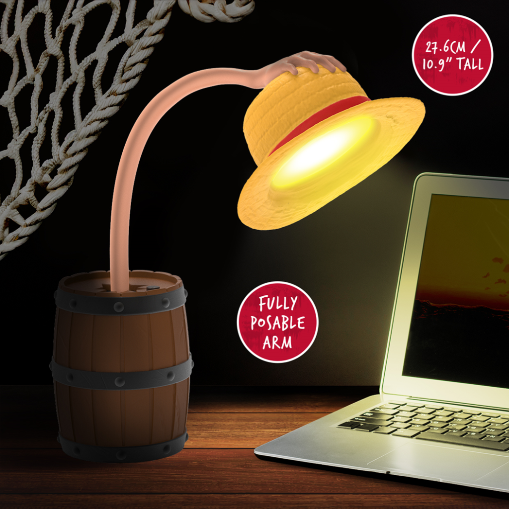 Précommande : ONE PIECE NETFLIX - Chapeau - Lampe de Bureau 27cm