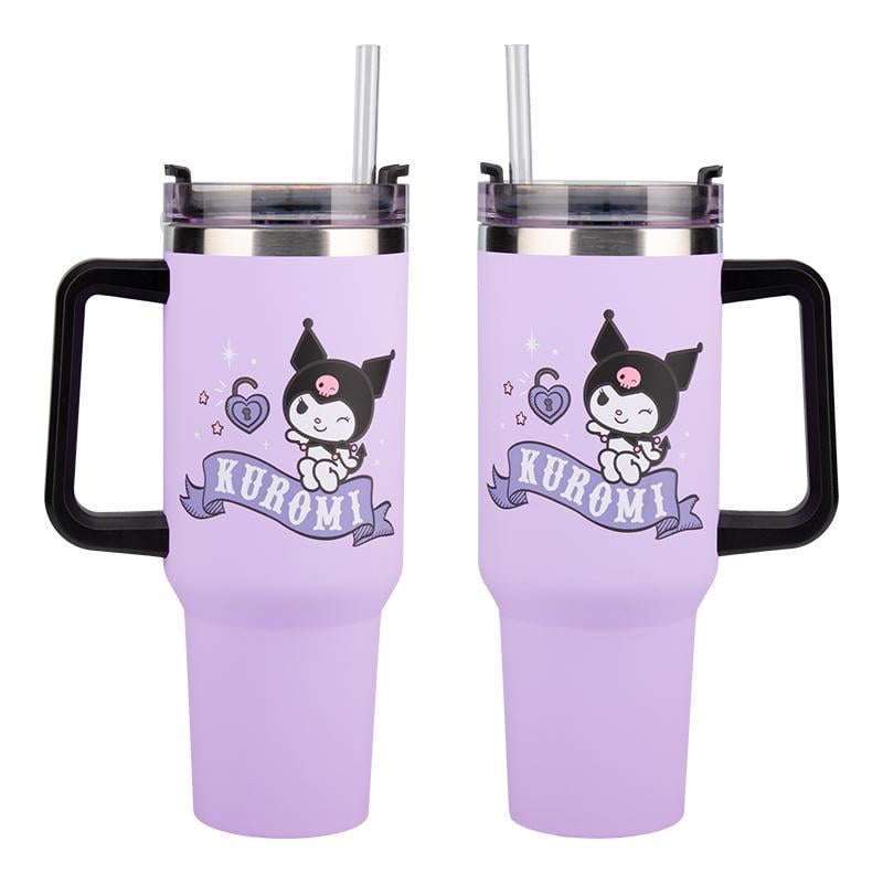 Précommande : KUROMI - Mug de Voyage XL 1200ml avec paille