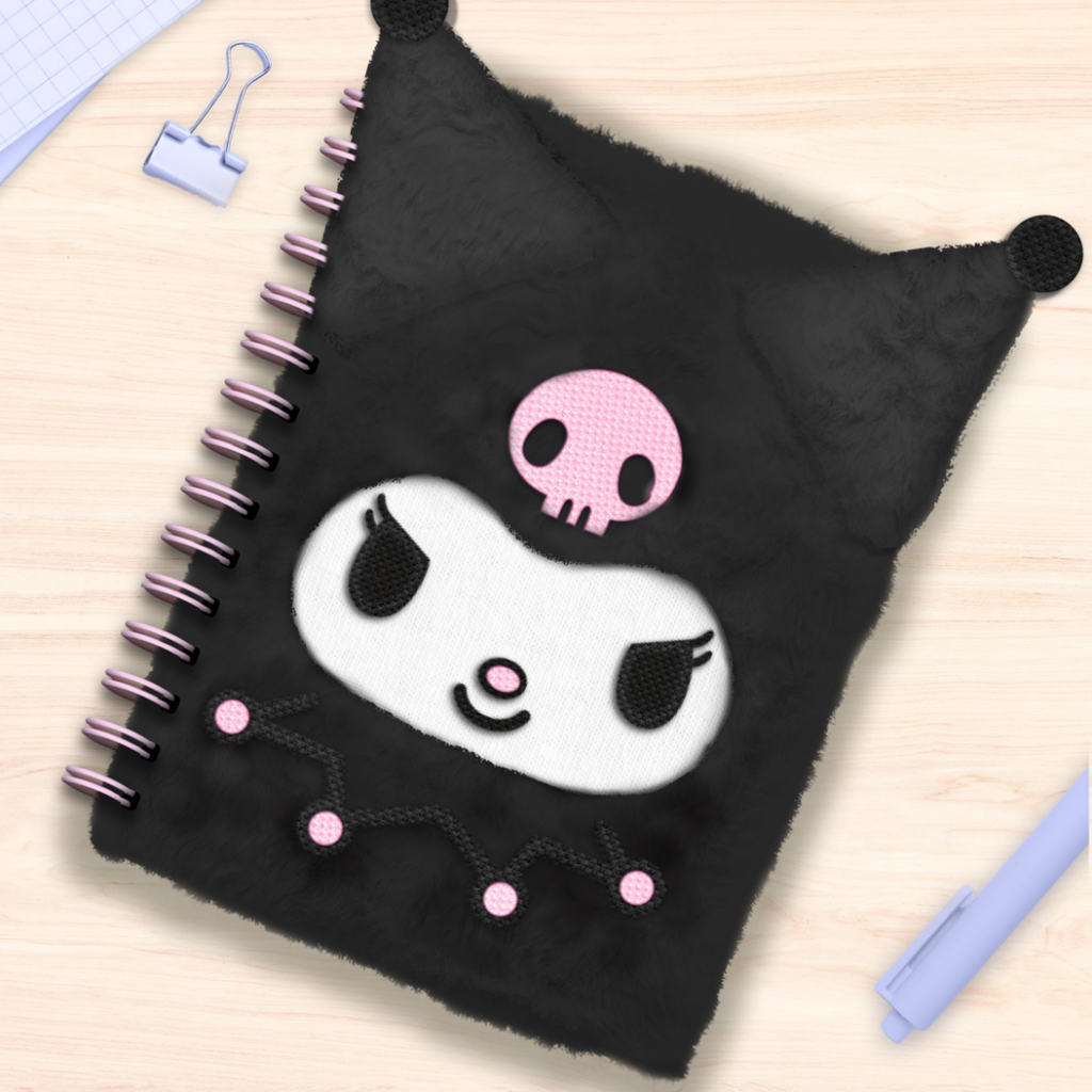 Précommande : KUROMI - Notebook Fluffy A5