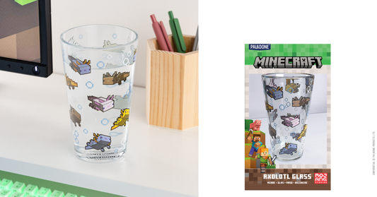 Précommande : MINECRAFT - Axoloti - Verre