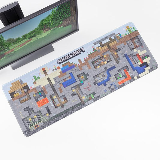 Précommande : MINECRAFT - Tapis de Bureau XL '30 x 80 cm'