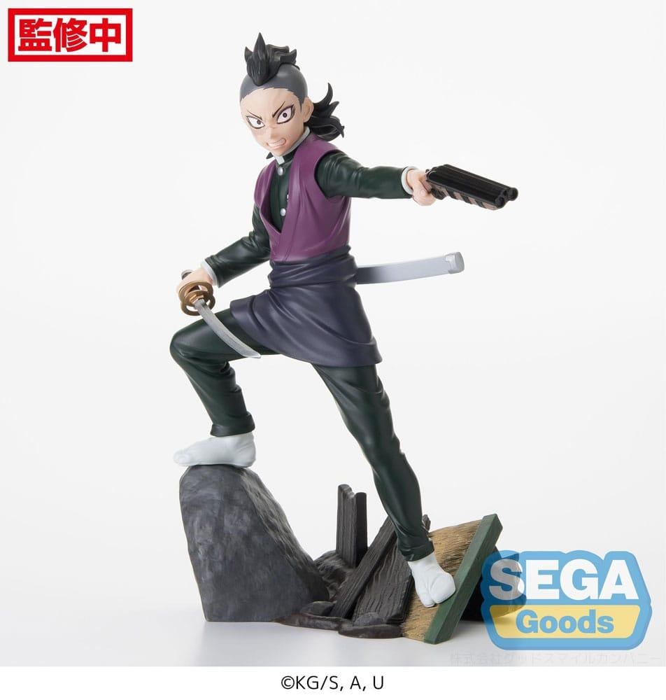 Précommande : DEMON SLAYER - Genya Shinazugawa - Statuette Xross Link Anime 15cm