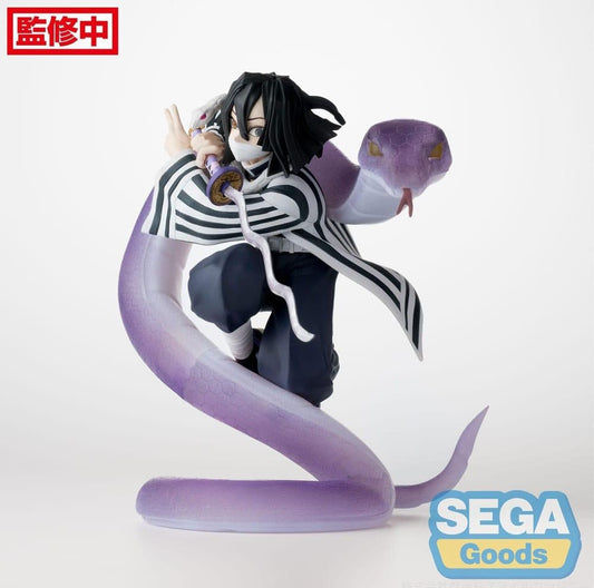 Précommande : DEMON SLAYER - Obanai Iguro - Statuette Xross Link Anime 14cm