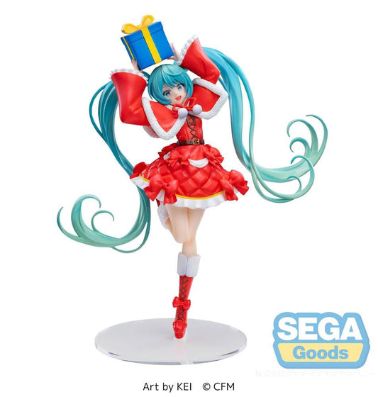 Précommande : HATSUNE MIKU - Hatsune Miku "Noel 2024" - Statuette Luminasta 19cm