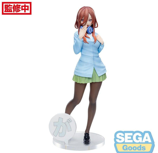 Précommande : QUINTESSENTIAL QUINTUPLETS SPECIALS - Miku - Statuette Luminasta 20cm
