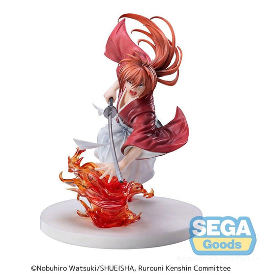 Précommande : KENSHIN LE VAGABOND - Kenshin Himura - Statuette Luminasta 15cm