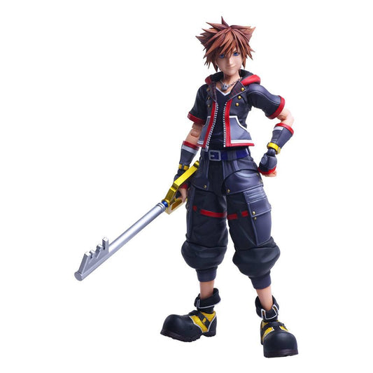 Précommande : KINGDOM HEARTS III - Sora Ver. 2 Deluxe - Figurine Play Arts Kai 22cm