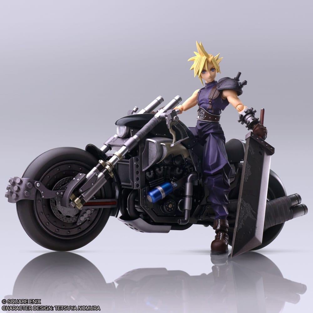 Précommande : FINAL FANTASY VII - Cloud & Hardy-Daytona - Figurine Bring Arts 15cm