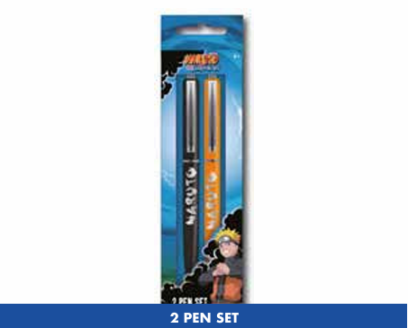Précommande : NARUTO - Set de 2 Bics