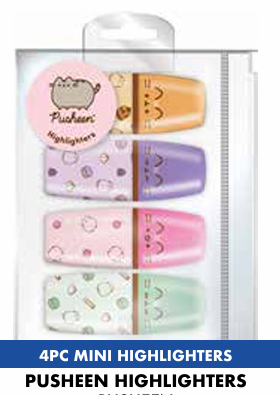Précommande : PUSHEEN - Surligneurs