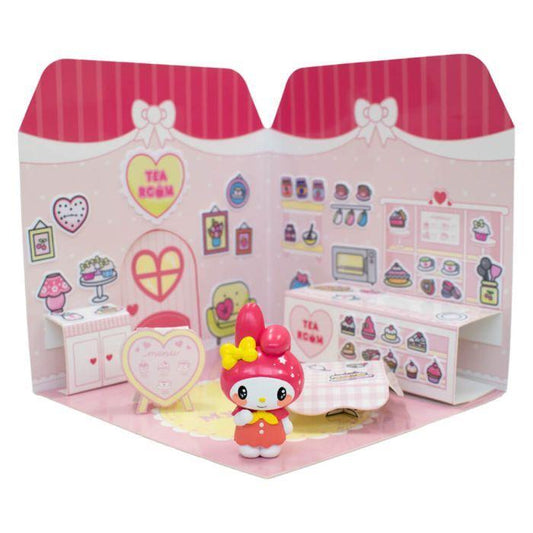 Précommande : HELLO KITTY - Melody 6cm Sticker House Tea Room