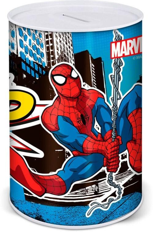 SPIDER-MAN - Tirelire en Métal - H 15 cm x D 10cm