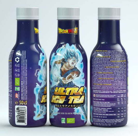 Précommande : DRAGON BALL SUPER - Ultra Ice Tea - Vegeto - Bouteille 50 Cl