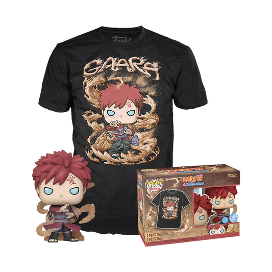 Précommande : NARUTO - POP N° XXX - Gaara (Glitter) + T-shirt (L)