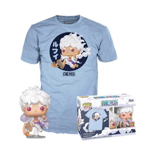 Précommande : ONE PIECE - POP N° XXX - Luffy Gear Five + T-shirt (L)