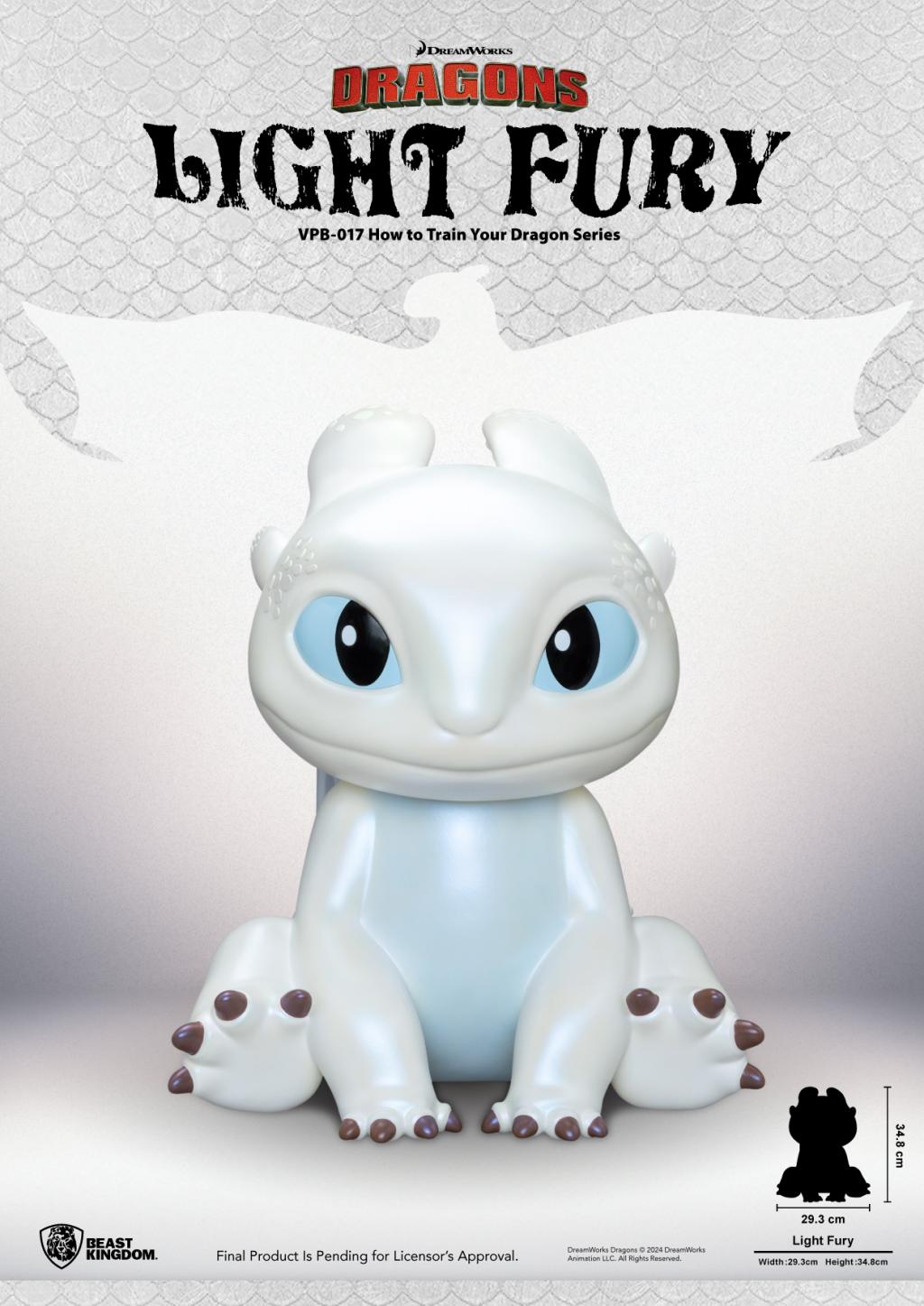 Précommande : DRAGONS - Furie Eclair - Tirelire 35cm
