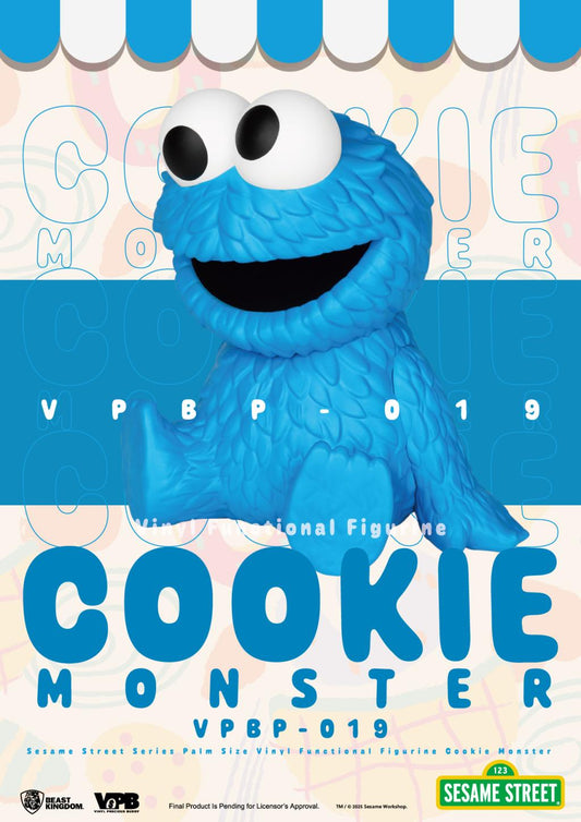 Précommande : SESAME STREET - Cookie Monster - Tirelire Palm Size 11.8cm