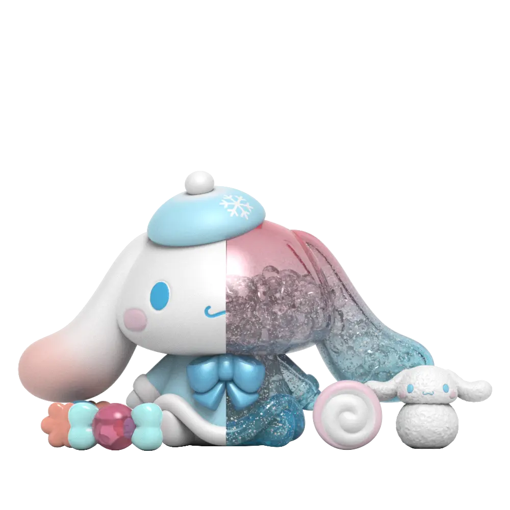 Précommande : HELLO KITTY - Cinnamoroll - Figure Snowy Dreams Series 15cm
