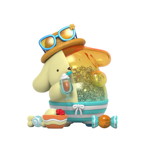 Précommande : HELLO KITTY - Pompompurin - Figure Sea Breeze Series 15cm