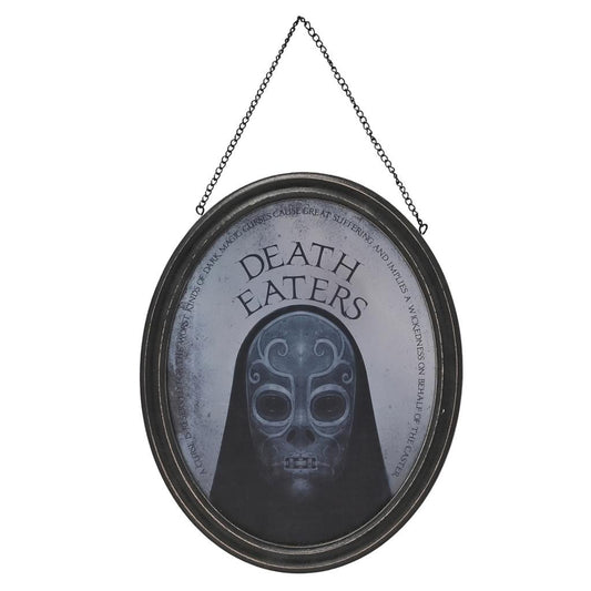 Précommande : HARRY POTTER - Mangemort - Plaque Miroir Décorative Oval
