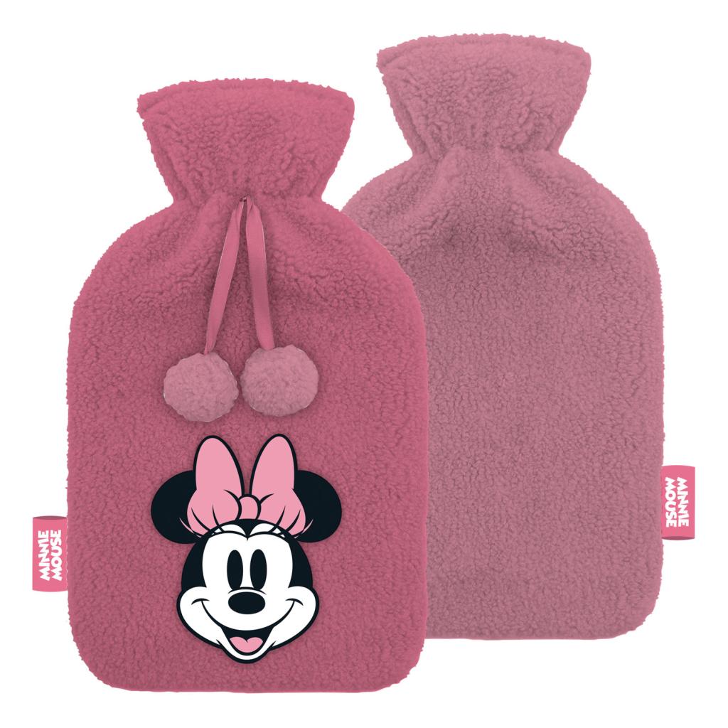 Précommande : MINNIE - Bouillotte Peluche & Brodée