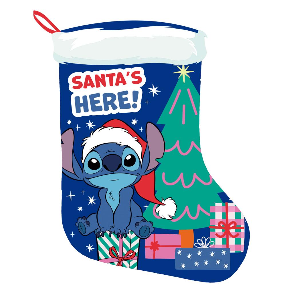 Précommande : STITCH - Chaussette de Noël - 42 cm