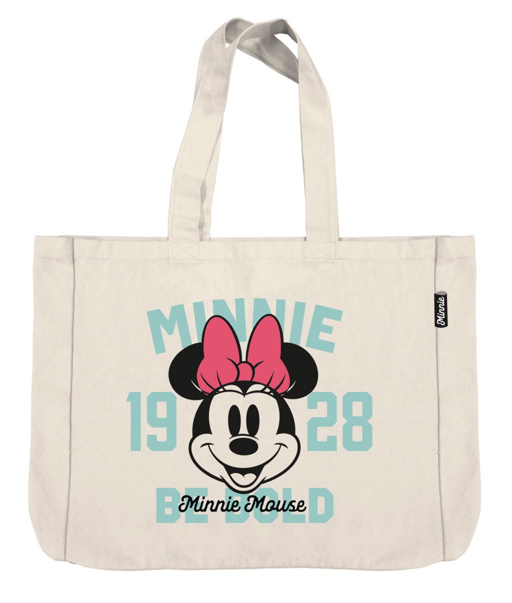 Précommande : MINNIE - 1928 - Grand Sac en Toile - 46x40,5x10cm