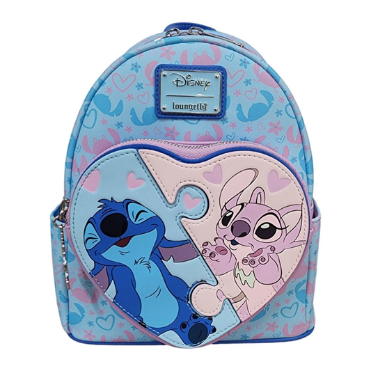 Précommande : DISNEY - Stitch & Angel - Mini Sac à Dos LoungeFly "Exclusive Edition"