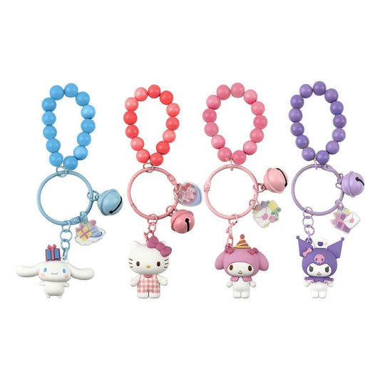 Précommande : HELLO KITTY - Celebration Series - Assortiment 12 Porte-Clés 6-7cm