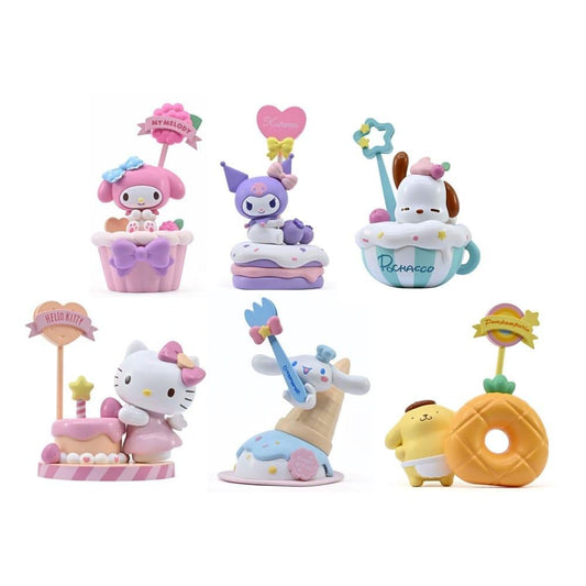 Précommande : HELLO KITTY - Party Time Series - Assortiment 12 Figurines