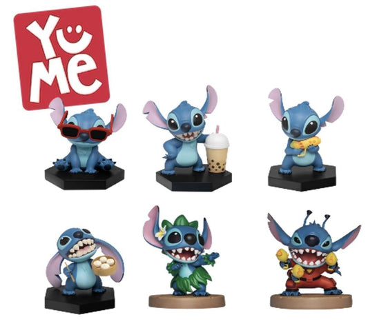 Précommande : STITCH - Fun Series 2 - Assortiment 6 Figurines Blind Box