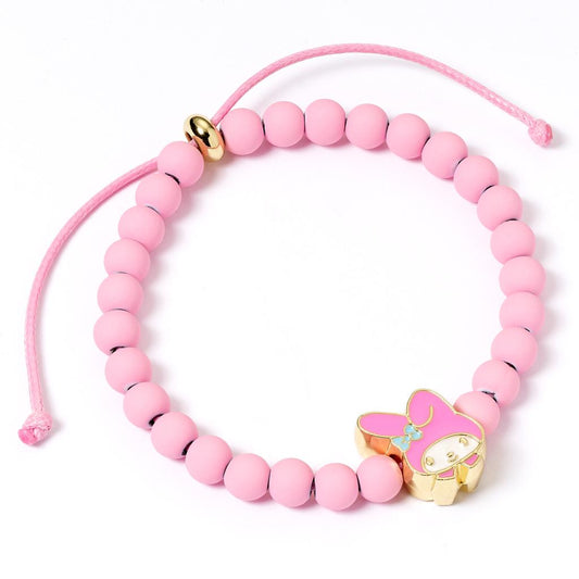 Précommande : MY MELODY - Pink - Bracelet à Perles