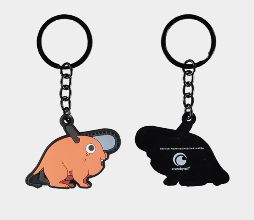 Précommande : CHAINSAW MAN - Pochita - Porte-clés en Caoutchouc