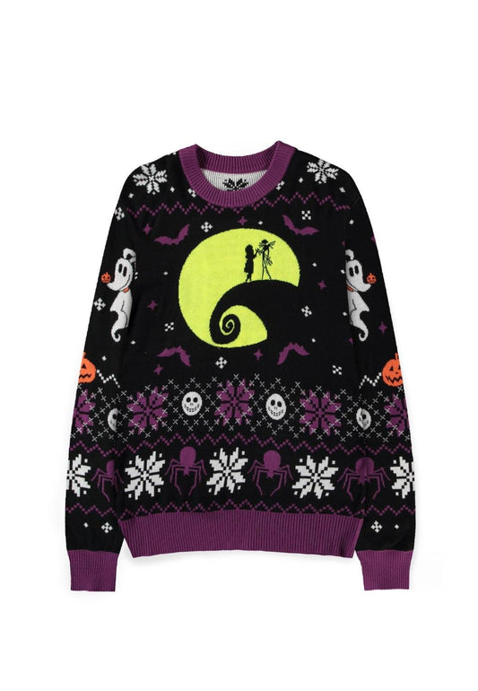 Précommande : L'ETRANGE NOEL de Mr JACK - Pull de Noël 'Phosphorescent' (XS)
