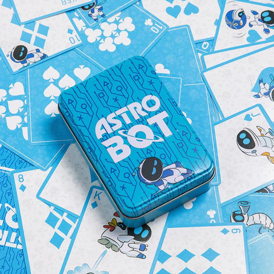 Précommande : ASTROBOT - Cartes à Jouer dans une Boite en Métal