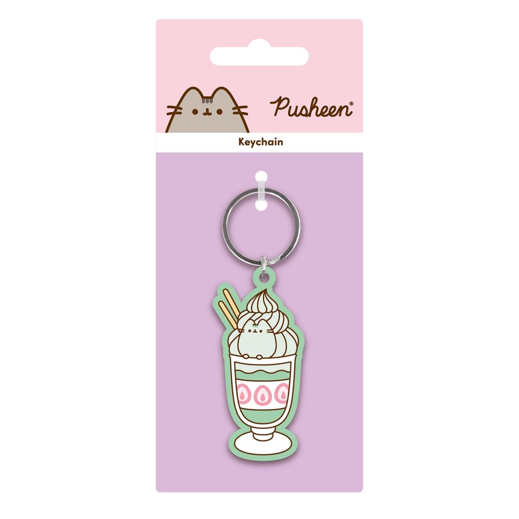 Précommande : PUSHEEN - Glace - Porte-clés en PVC