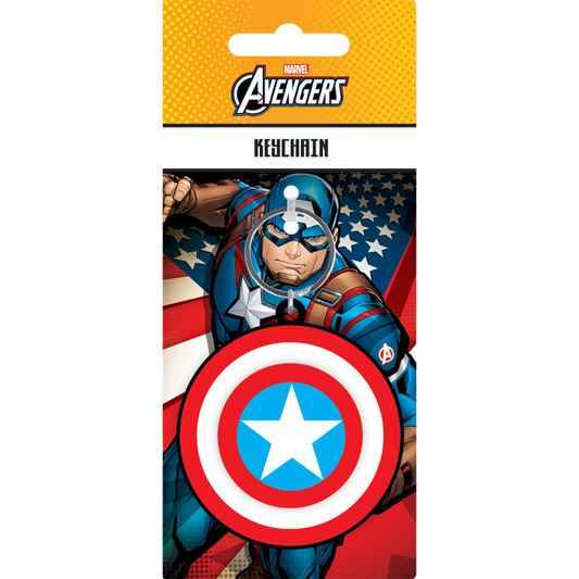 Précommande : CAPTAIN AMERCA - Bouclier - Porte-clés 3D 'Spinner'